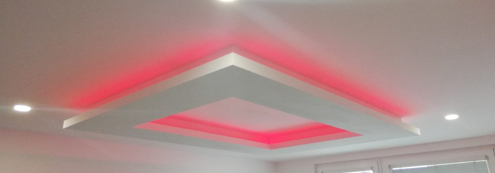 led pás